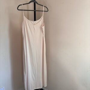 Elegant Cream Slip Dress